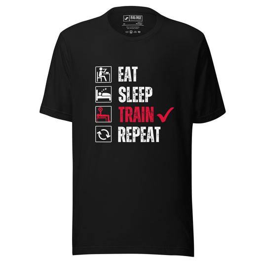 Sleep, eat, train, repeat