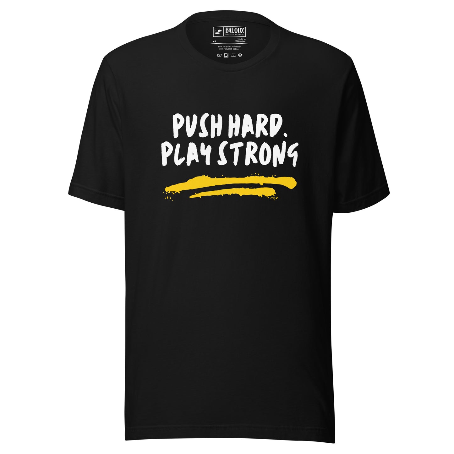 Push hard, play strong