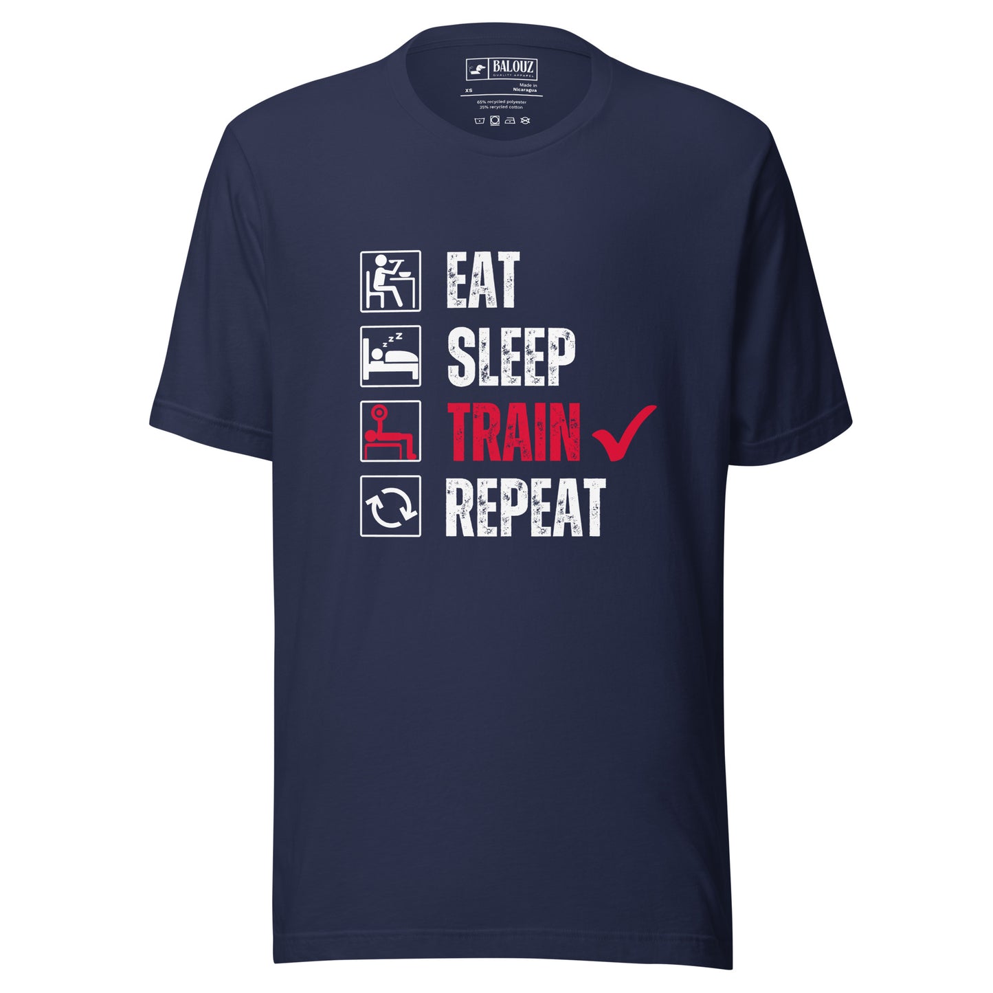 Sleep, eat, train, repeat