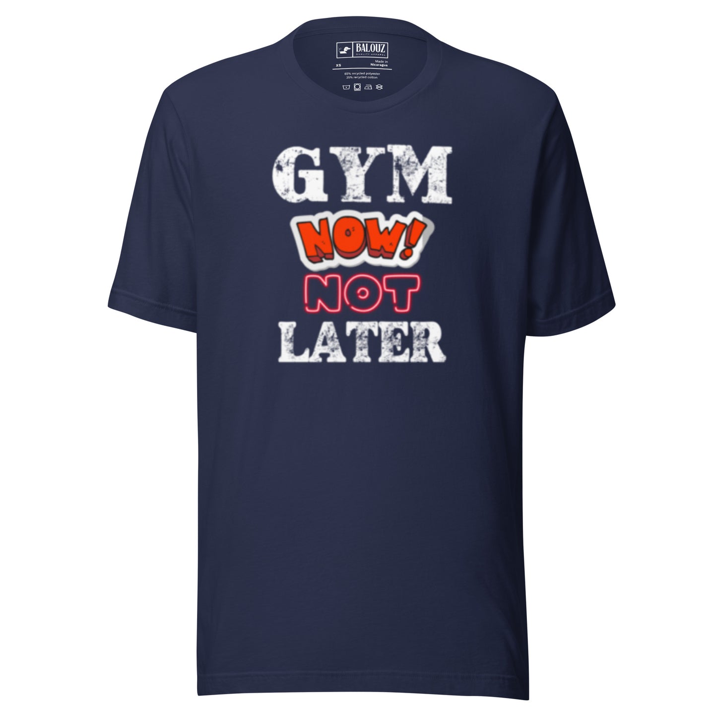 Gym now not later