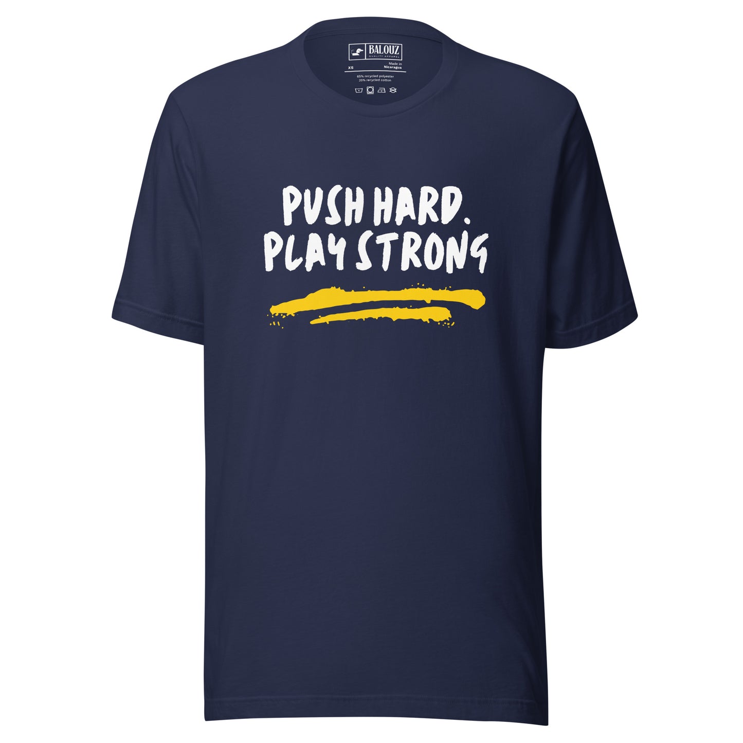 Push hard, play strong