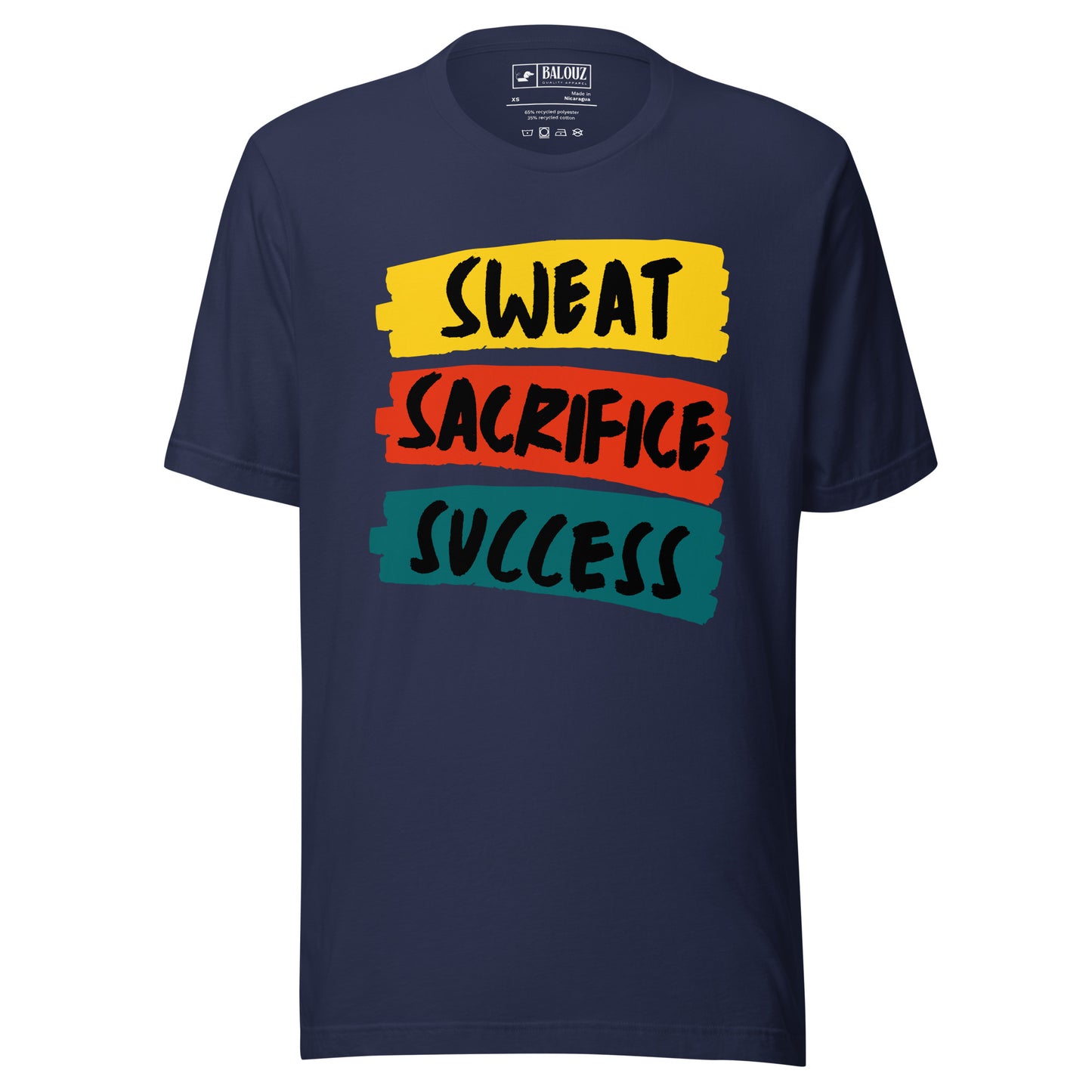 Sweat, sacrifice, success